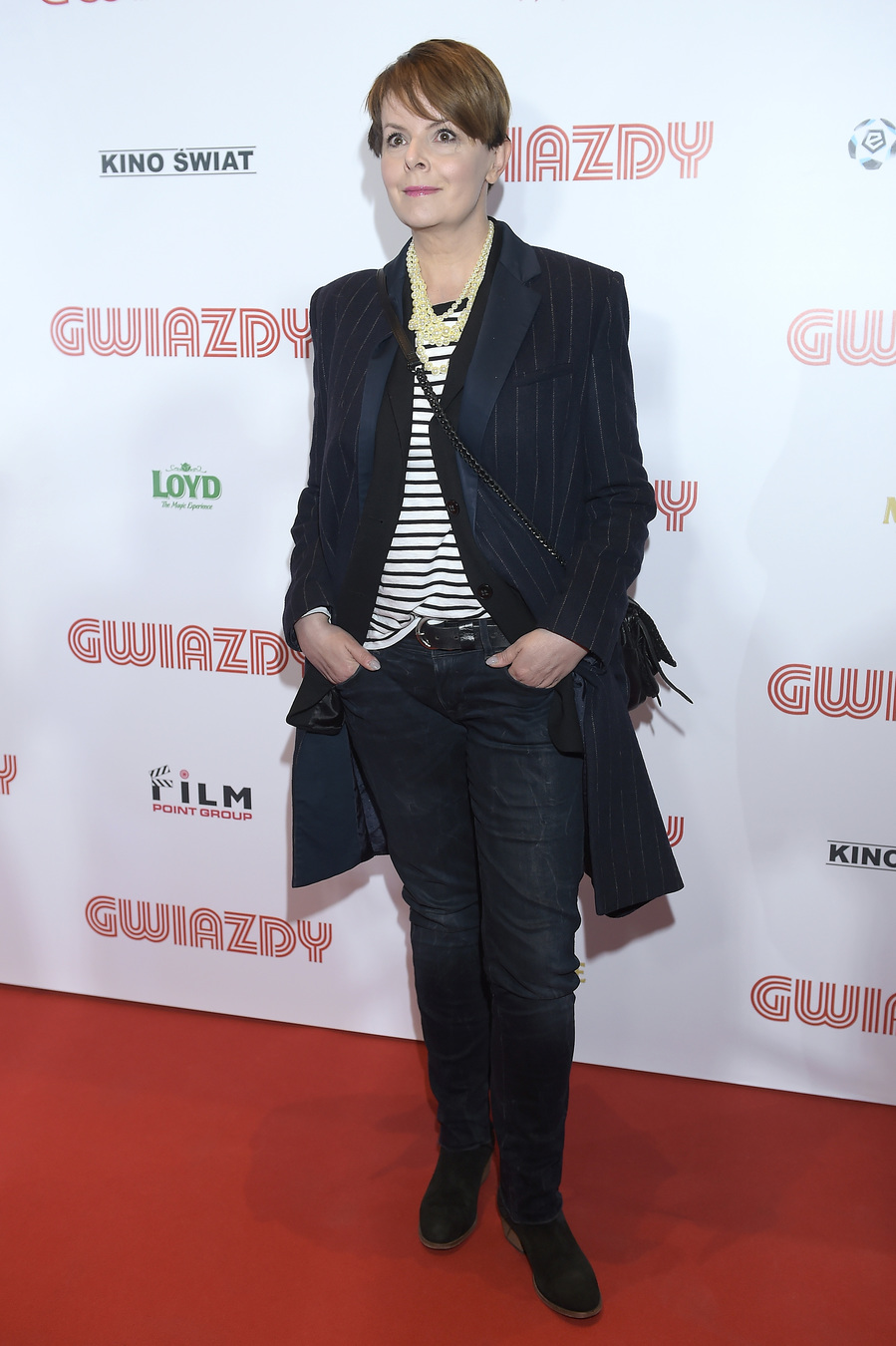 Karolina Korwin Piotrowska na premierze filmu "Gwiazdy"