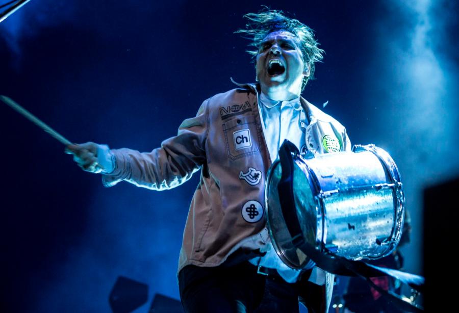 Arcade Fire podczas koncertu w stolicy Węgier, Budapeszcie. 17 czerwca 2018