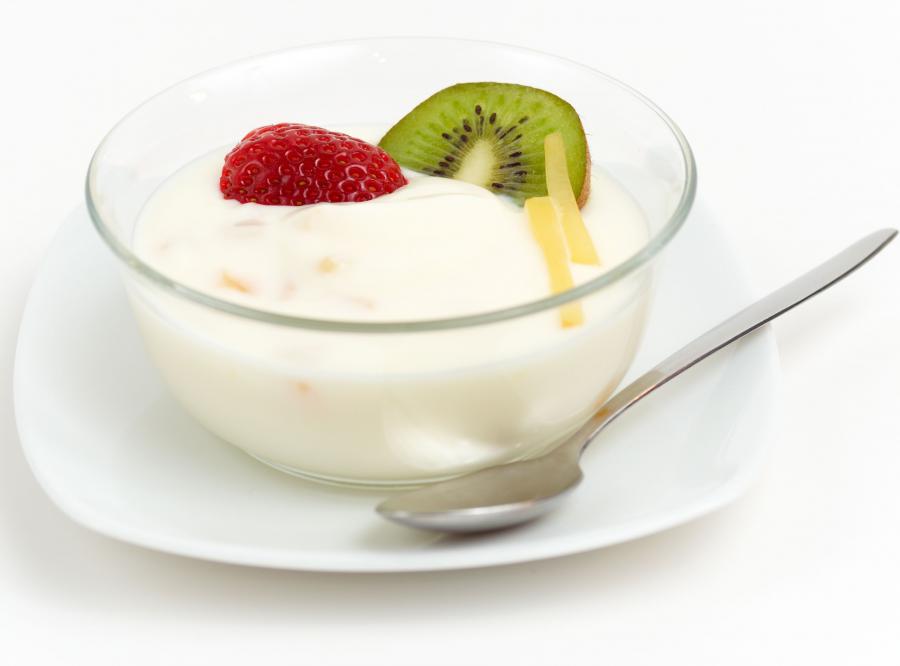9. Jedz w szpitalu jogurt