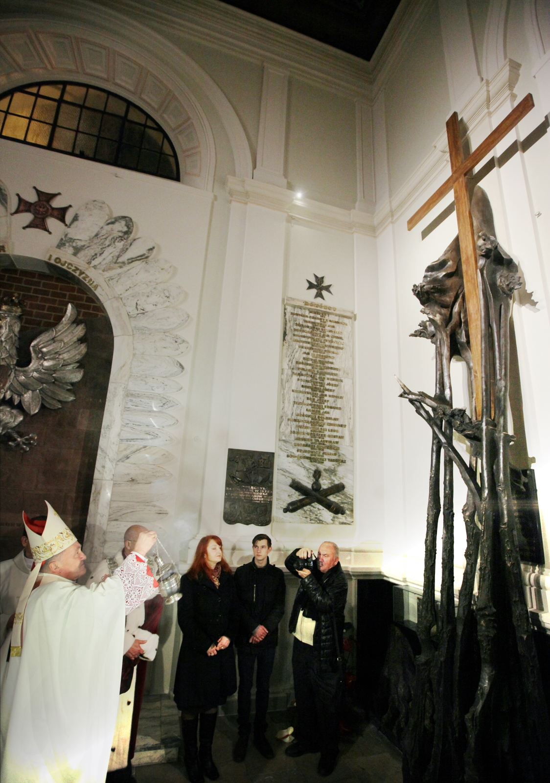 Pomnik ku czci ofiar katastrofy smoleńskiej