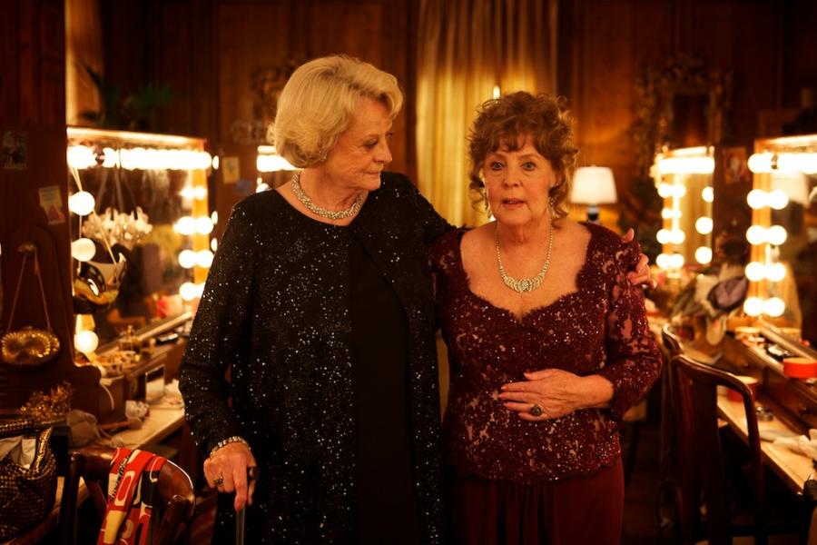Pauline Collins i Maggie Smith w filmie "Kwartet"