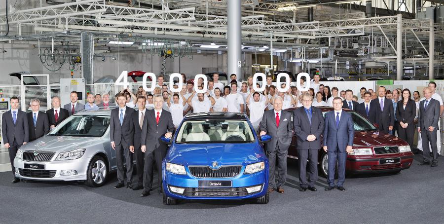 Skoda octavia numer 4 000 000