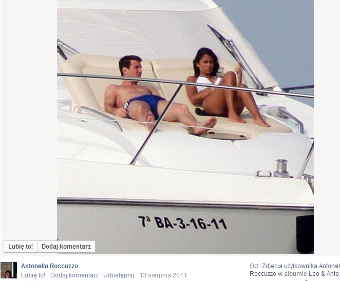Antonella Roccuzzo i Lionel Messi