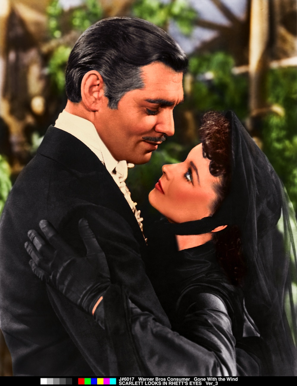Vivien Leigh i Clark Gable w filmie "Przeminęło z wiatrem"