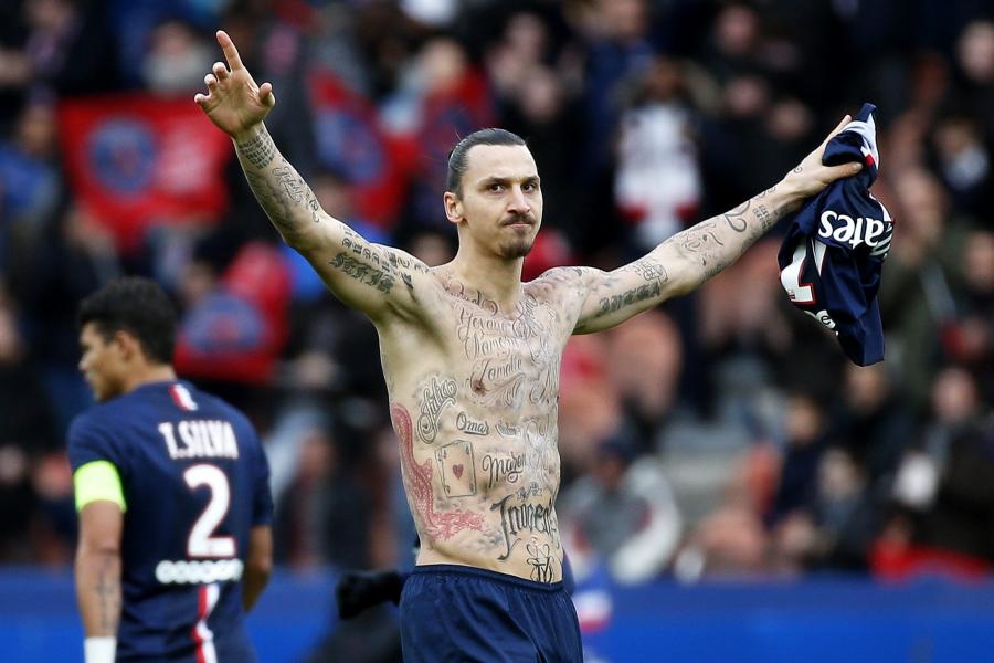 50 nowych tatuaży na ciele Ibrahimovicia. Piłkarz ucieka z więzienia?