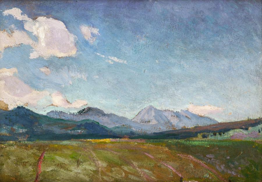 Jan Stanisławski - Widok na osobistą