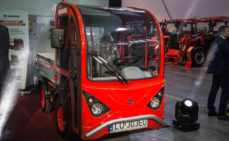 Pierwszy dostawczy samochód elektryczny Ursusa